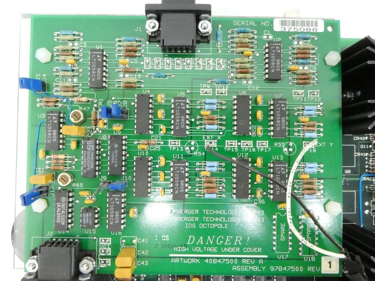 Used Schlumberger 47847559 Column Control Board PCB 97847500 IDS-1000 Working Surplus