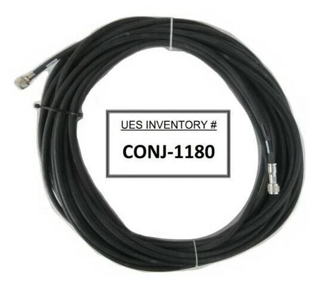 Used Novellus Systems 03-283639-04 RF Cable Coax TYPE HN-N 84' 03-28363-90 Working