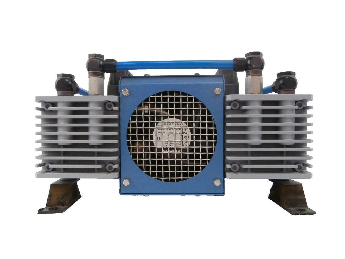 Used Vacuubrand MV 2 Diaphragm Vacuum Pump 340 mTorr Tested Working Surplus