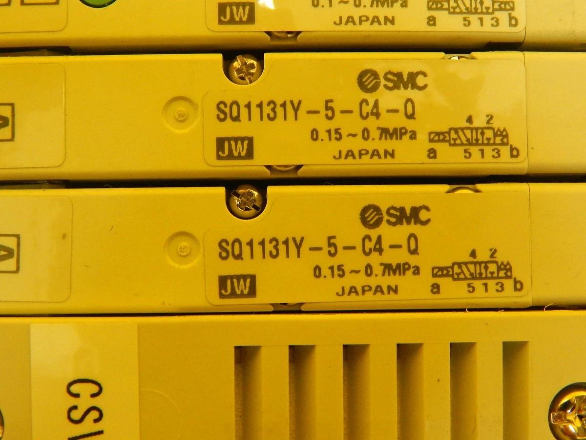 Used TEL Tokyo Electron CSV3 6-Port Manifold SMC SQ1231DY-5-C4-Q PR300Z Used Working