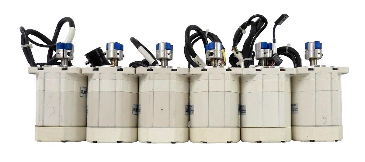 Used Panasonic MQMA012A4F AC Servo Motor Module Reseller Lot of 6 Working Surplus