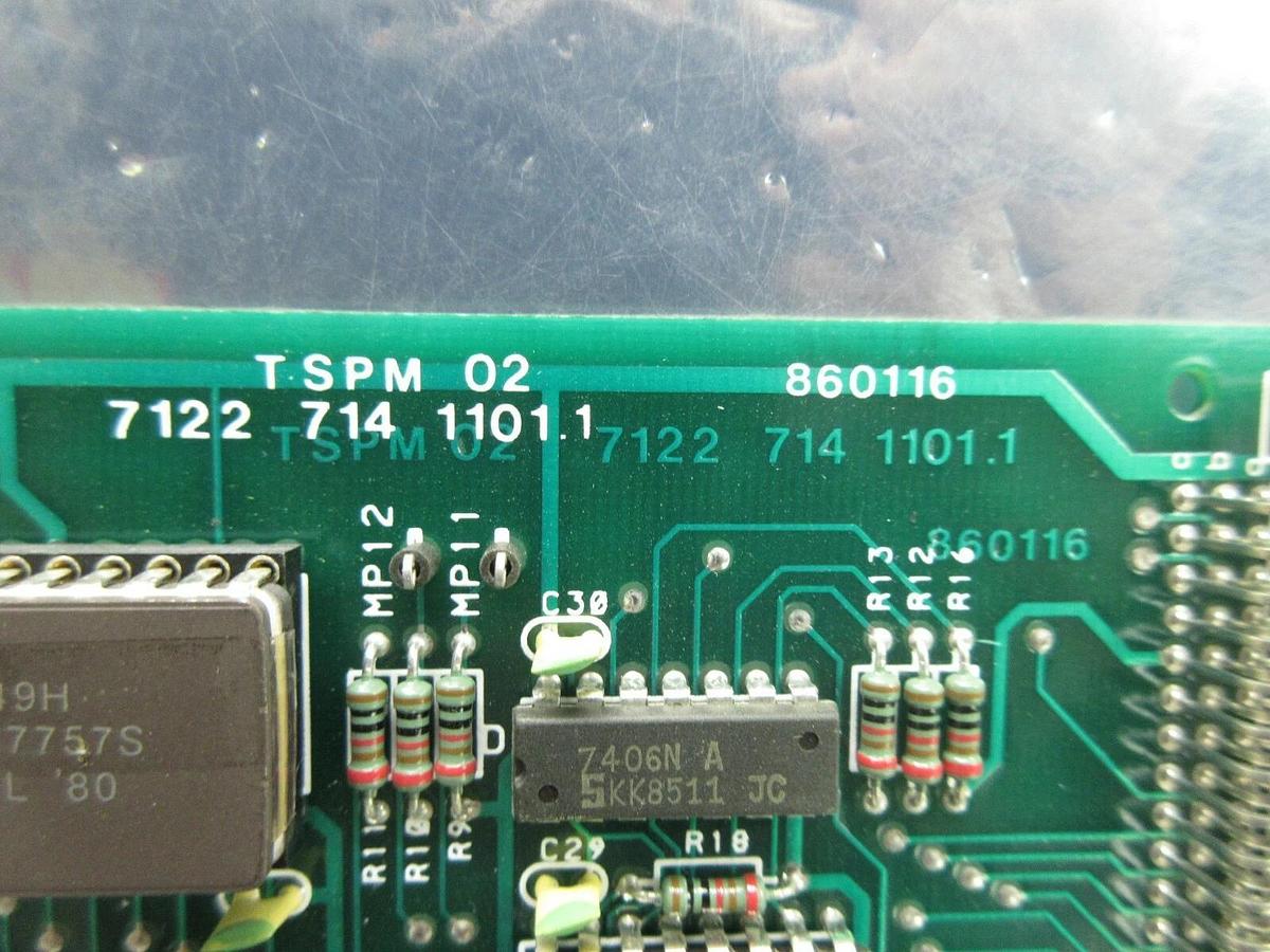 Used Philips 7122 714 1101.1 Processor PCB Card TSPM 02 ASML PAS 5000/2500 Used
