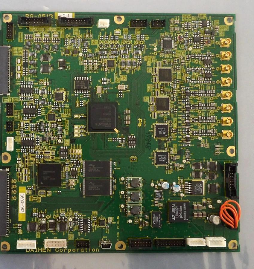 Used Daihen RG-051B-01 RF Generator Interface PCB RG-05201 RG-160A01 Working Surplus
