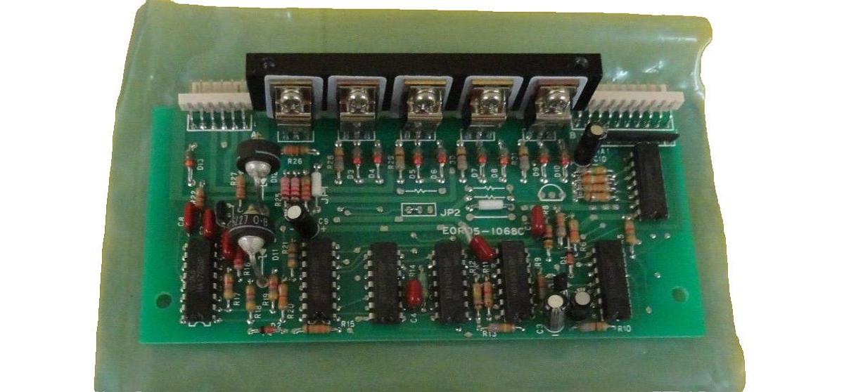Used Tazmo E0R05-1068C Pulse Motor Servo Drive PCB Board Semix TR6132U 150mm Working