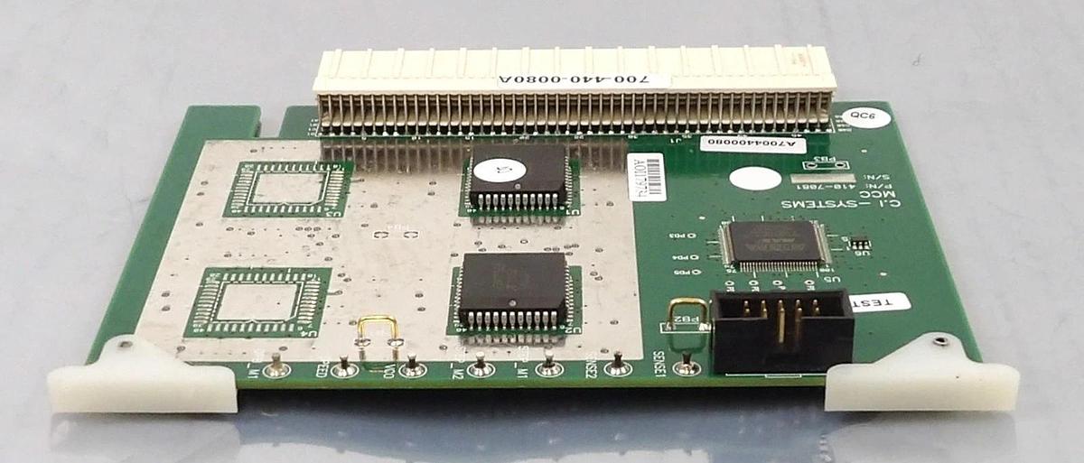 Used CI Systems 410-7081 MCC PCB Card 700-440-0080A SR-800R Black Body Working
