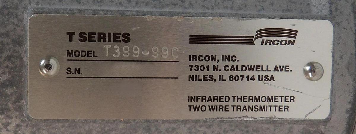 Refurbished Ircon T339-99C Infrared Thermometer T SERIES Pyrometer Transmitter Refurbished