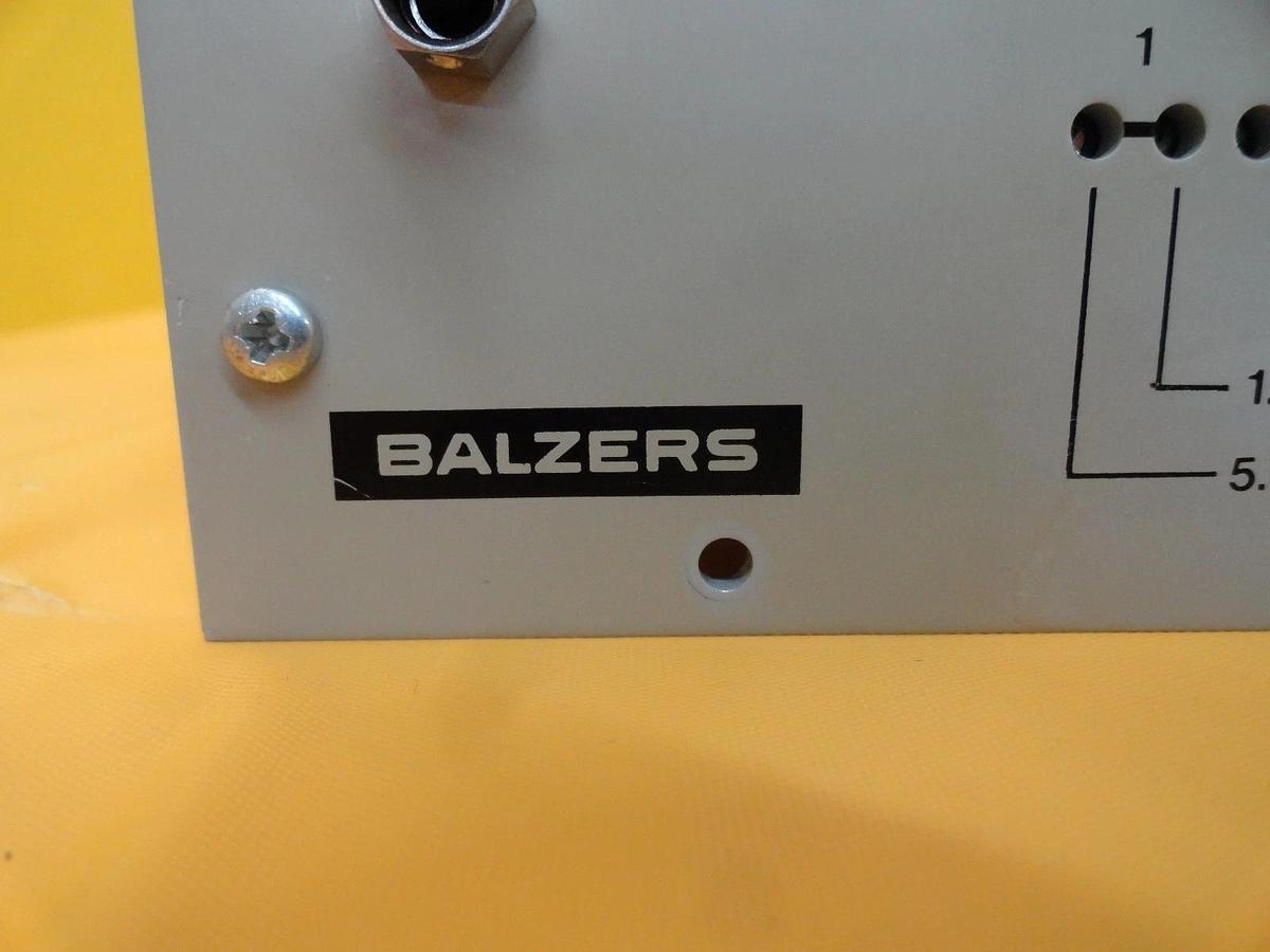 Used Balzers BG D16 015 Multi Pirani Meter Module TPG 100 M4 TPG100 Used Working
