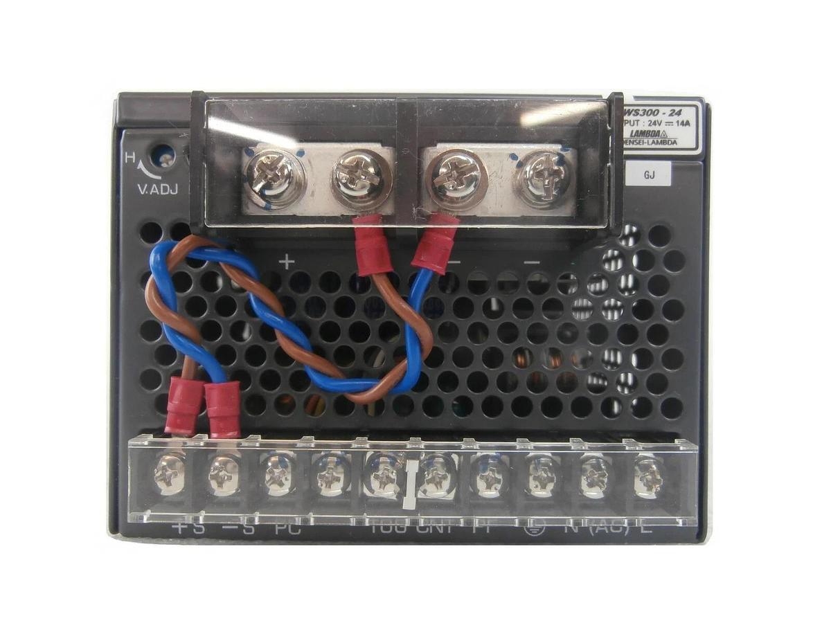 Used Densei-Lambda JWS300-24 Power Supply w/Cables TEL Tokyo Electron Lithius Surplus