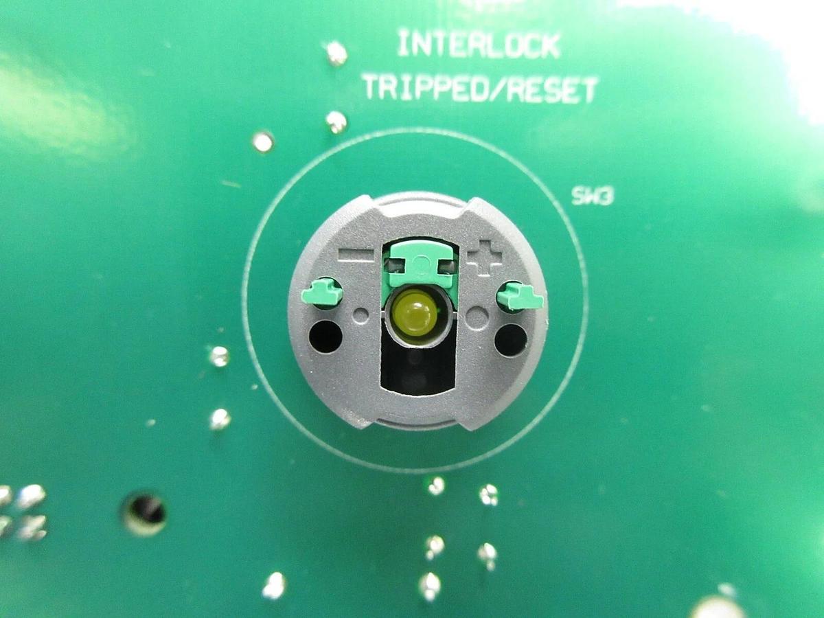 Used Particle Measuring Systems 1000008735 FiberVac II Display Board PCB Rev. B Used