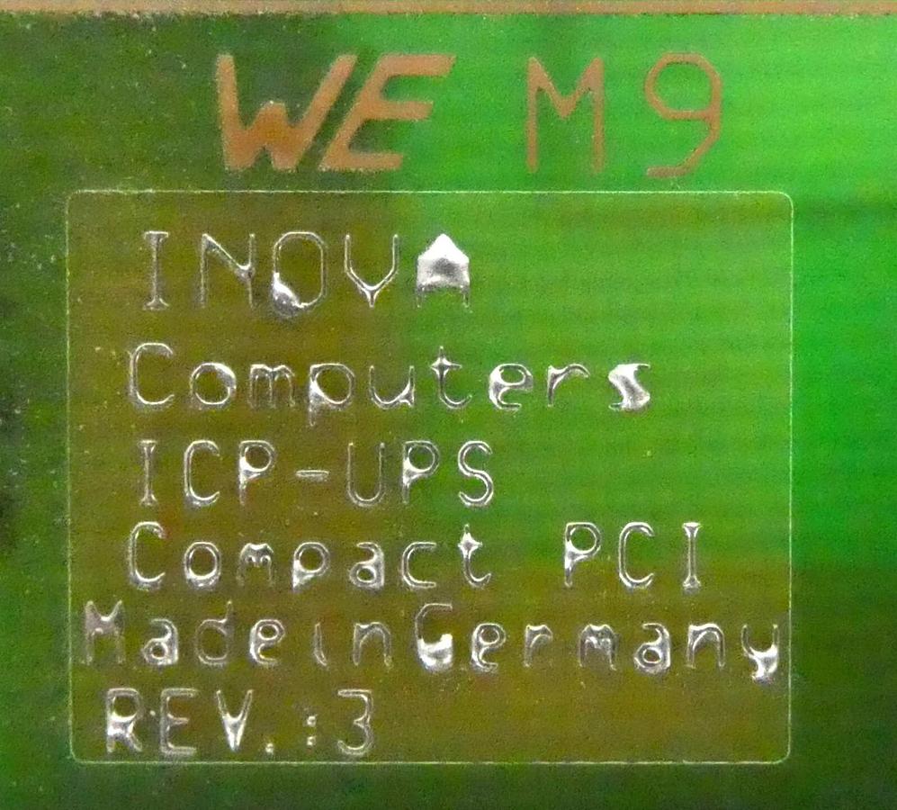 Used Inova Computers 11726 BGICP-UPS-B Power Supply PCB Card ICP-UPS Working Surplus