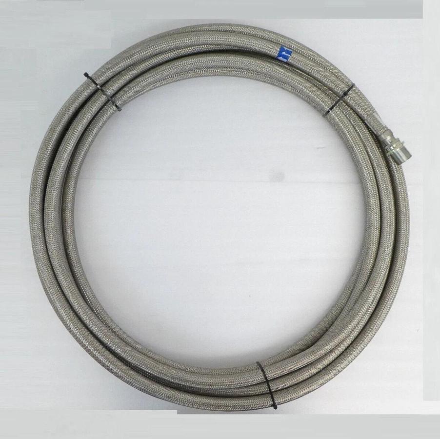 Used CTI-Cryogenics 8043155G600 Cryopump Supply CryoLine 50' AMAT 3400-01374 Working
