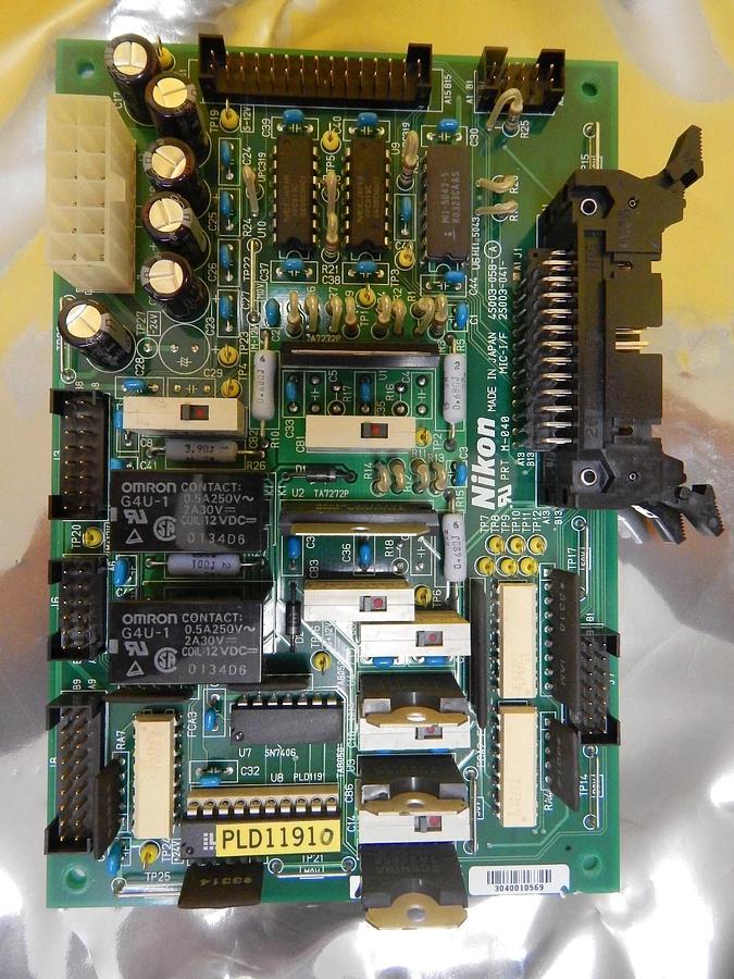Used Nikon 4S003-058-A Interface PCB Board MIC-I/F 2S003-041 OPTISTATION 3 Used