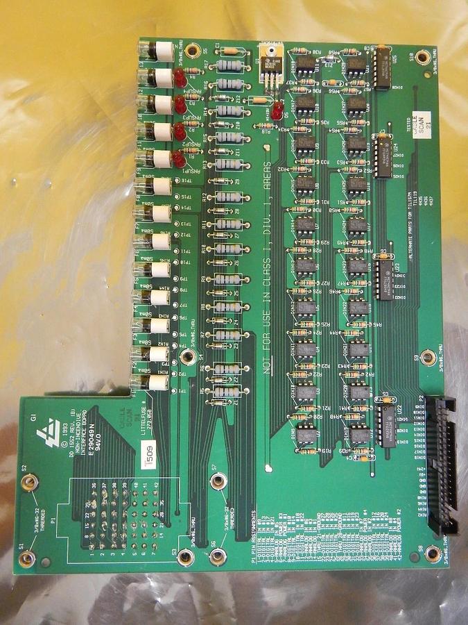 Used Air Products DD 1552 Non-Incendive Interface Board PCB Used Working