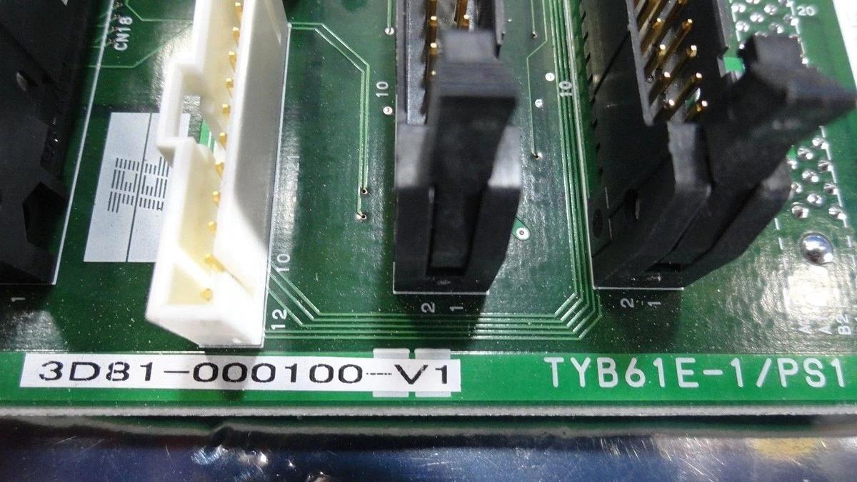 Used TEL Tokyo Electron 3D81-000100-V1 PCB Board TYB61E-1/PS1 T-3044SS Used