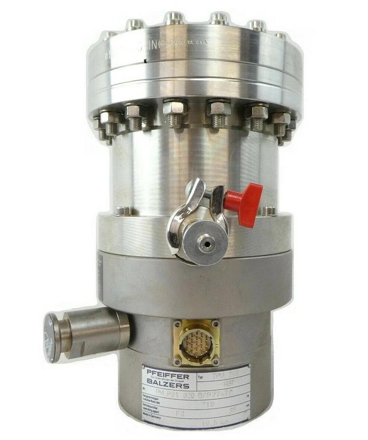 Used TPU 240 Pfeiffer Vacuum Balzers PM P01 620 Turbomolecular Pump Turbo Working