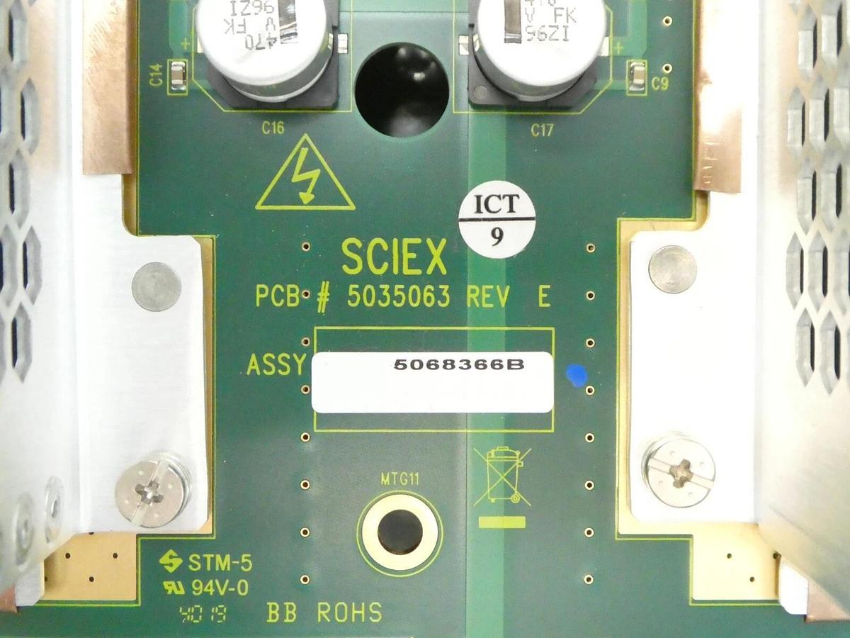 Used AB Sciex 5068366 Variable Adjustment Power Module PCB 5035063 Untested Surplus