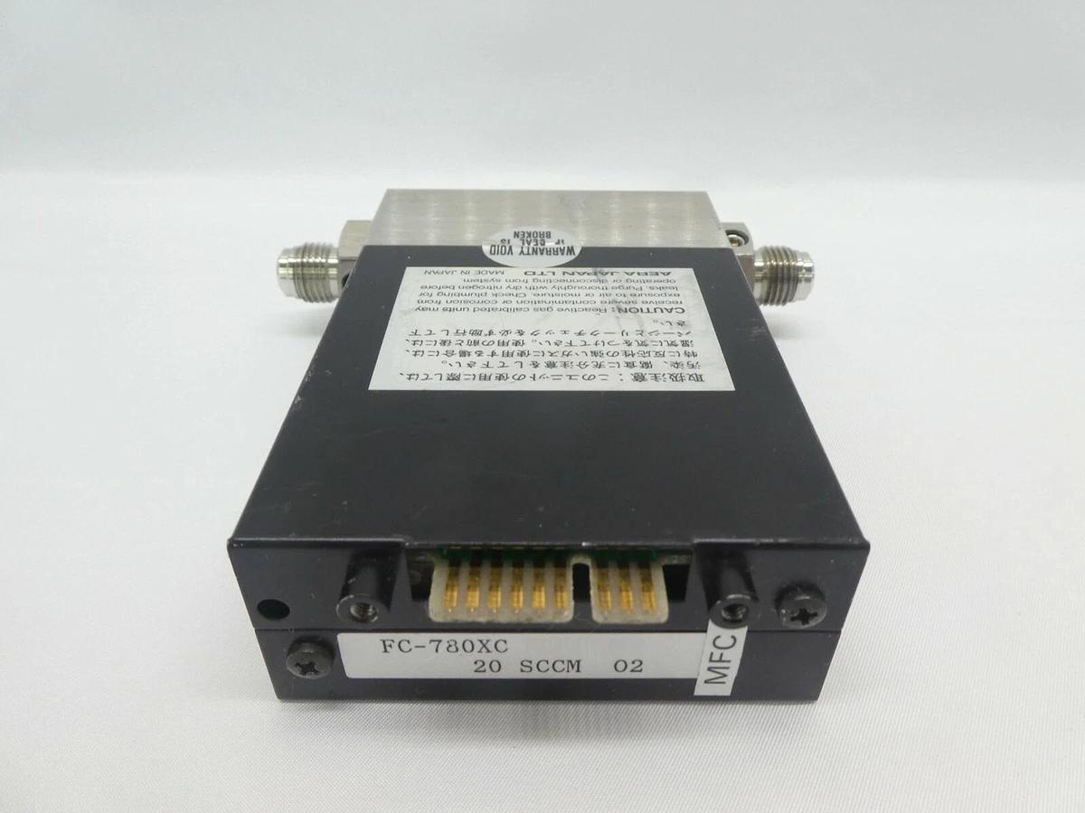 Used Aera FC-780XC Mass Flow Controller MFC 20 SCCM O2 Working Surplus