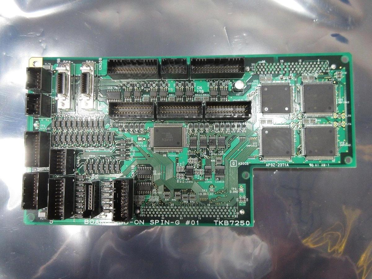 Used TEL Tokyo Electron TKB7250 PCB Circuit Board ADD-ON SPIN-G #01 T-3044SS Used