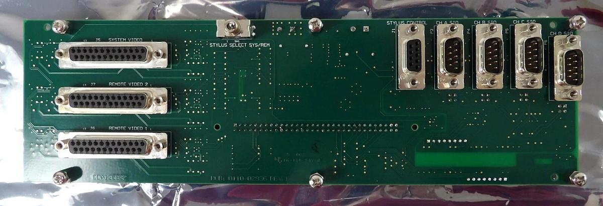Used AMAT Applied Materials 0195-12261 Delphin Endura Video PCB Broken Tab Working
