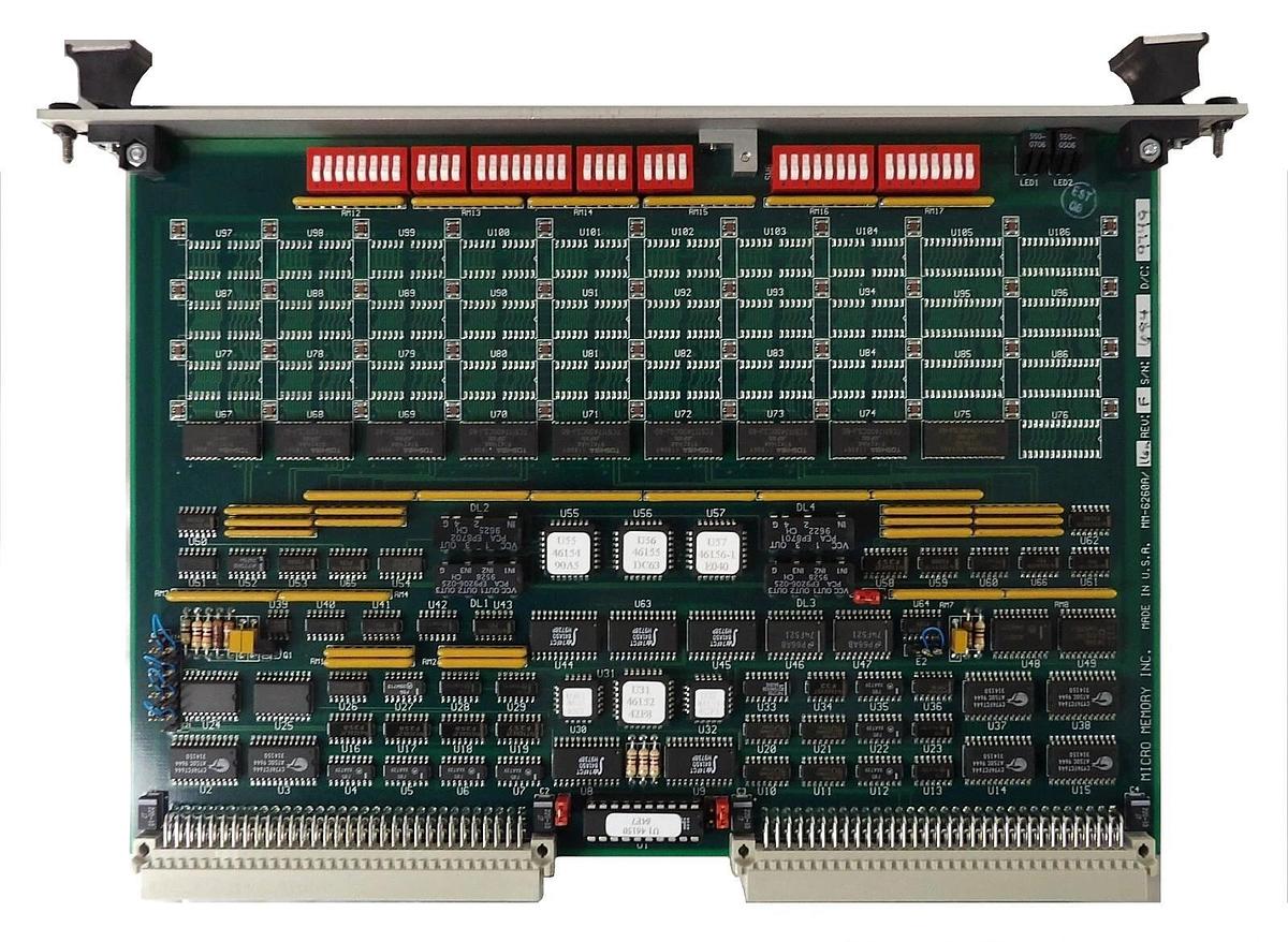 Used Micro Memory MM-6260A VME Bus Interface PCB Assembly Working Surplus