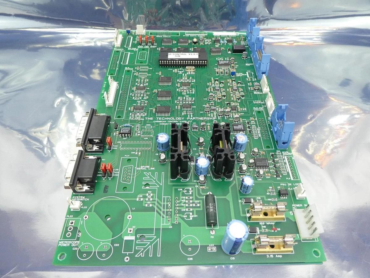 Used The Technology Partnership CHEMX1-ASK-0012 Chemscan Control Card PCB Working