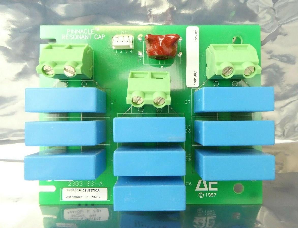Used AE Advanced Energy 1301967 20kW Pinnacle Resonant Cap PCB 2303103-A Working