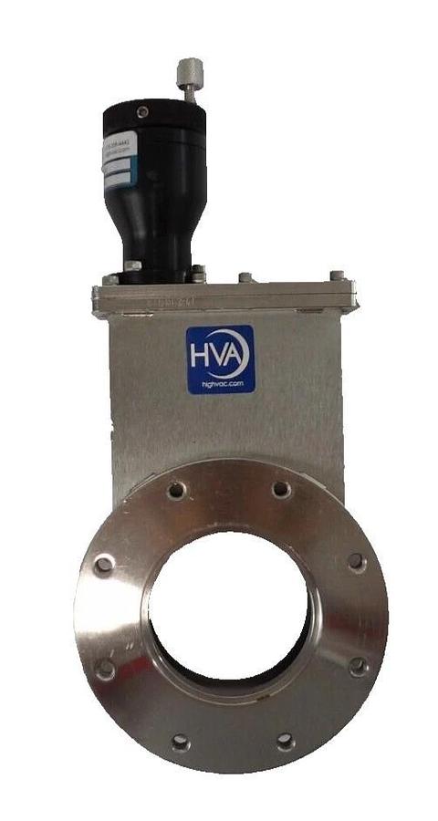 Used HVA High Vacuum 11110-0303 Manual Gate Valve 11000 Series Working Surplus