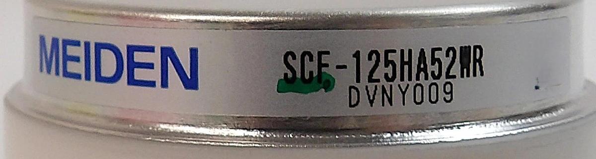 Used Meiden SCF-125HA52WR Fixed Type Vacuum Capacitor Reseller Lot of 4 Working