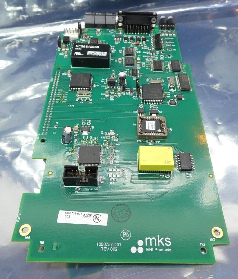 Used MKS Instruments 1050757-001 ENI RF Generator PCB 1050756-001 Working Surplus
