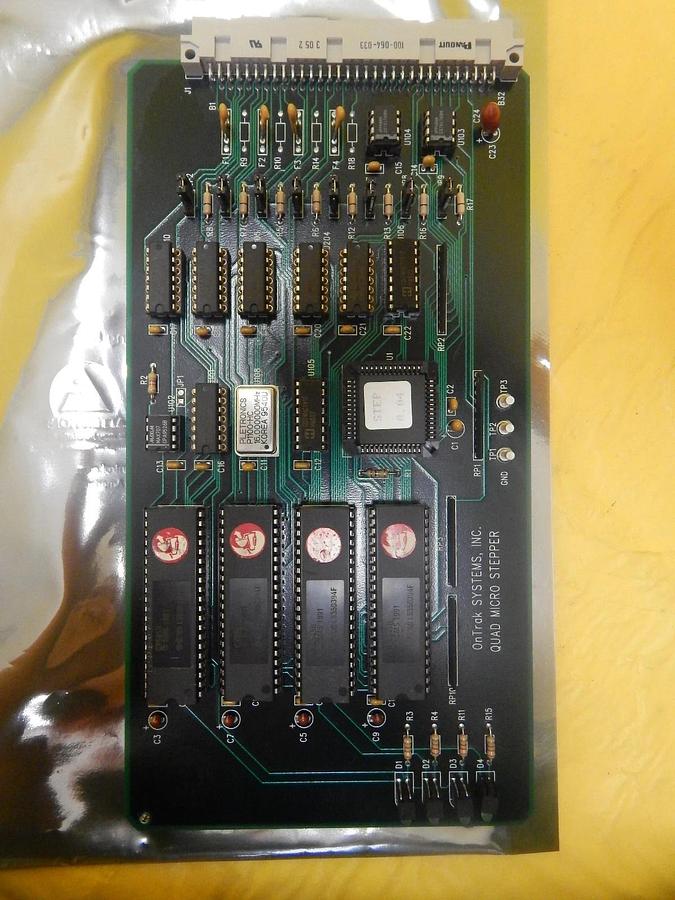 Used OnTrak Systems 22-8875-005 Quad Micro Stepper PCB Card Used Working