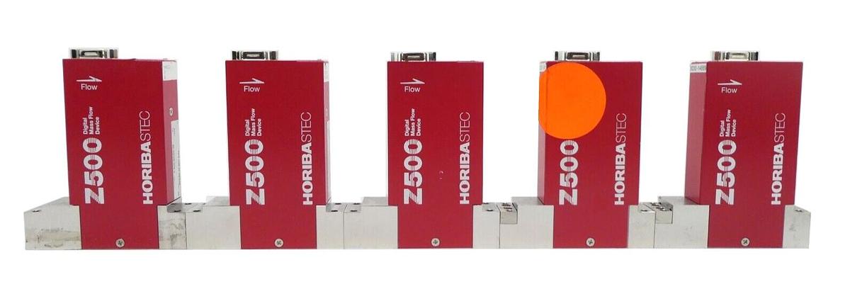 Used Horiba STEC Z500 Mass Flow Controller MFC SEC-Z512MG SEC-Z522MGN Lot of 5 Spare