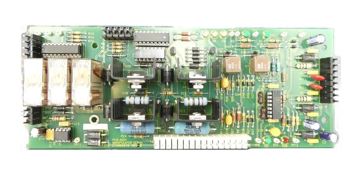 Used Varian Semiconductor Equipment E15003910 Manipulator Servo PCB Working Surplus