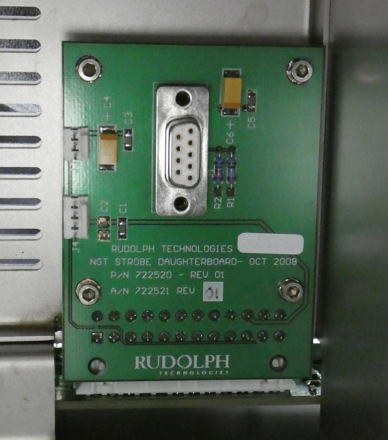 Used Rudolph Technologies 723580 Fiber Optic Flashtube Strobe Module F30 Working