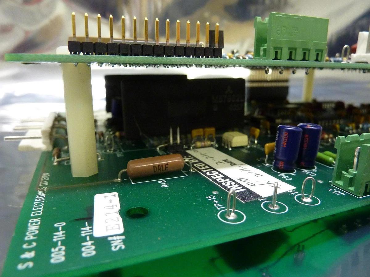 Used S&C Electric 005-126-3 Power Supply Control Board PCB 004-126-3 Used Working