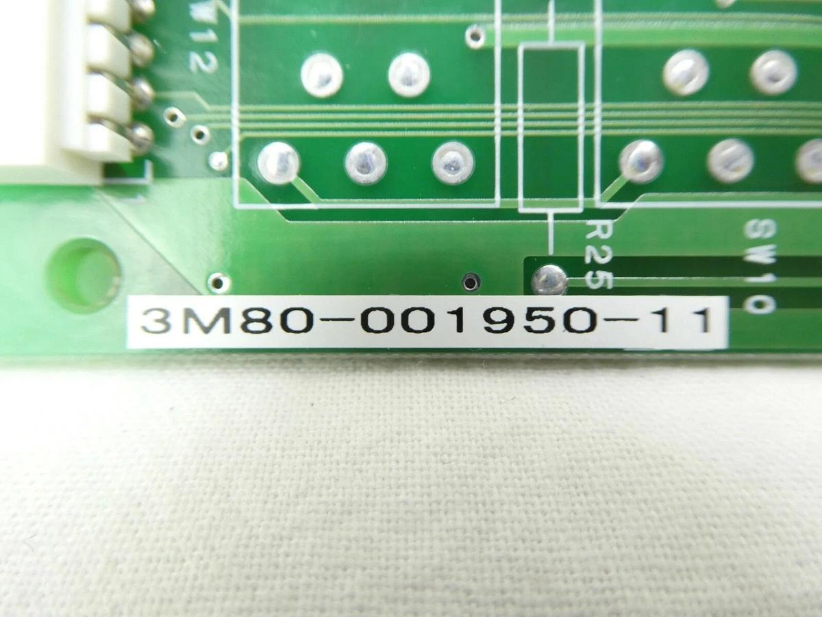 Used TEL Tokyo Electron 3M80-001950-11 Button Panel PCB TYB61G-1/SW1 Trias Working