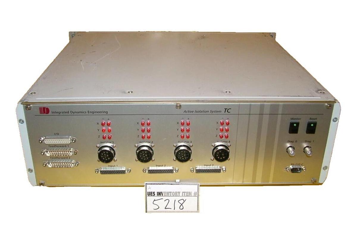 Used Integrated Dynamics Engineering TC-V3 Isolation System TC Series Working Surplus