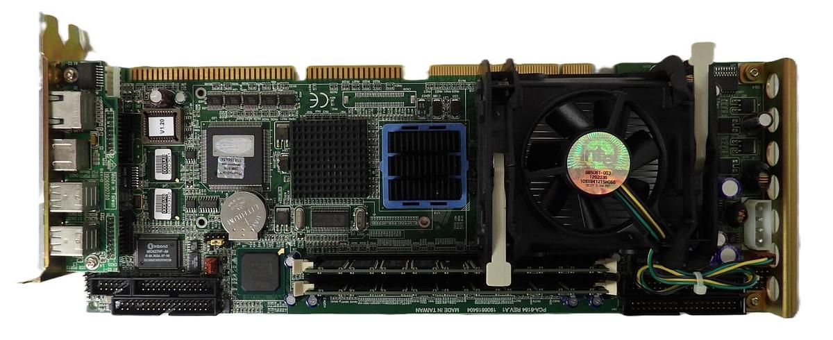 Used Advantech PCA-6184E2 PCI/ISA SBC Single Board Computer PCB Card PCA-6184 Working