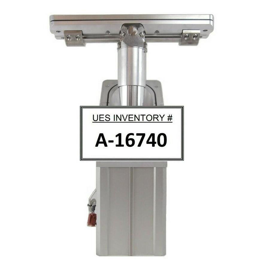 Used SMC NCDQ2B125-UIA97 Slit Valve Pneumatic Cylinder with Gate AMAT Ultima X Spare
