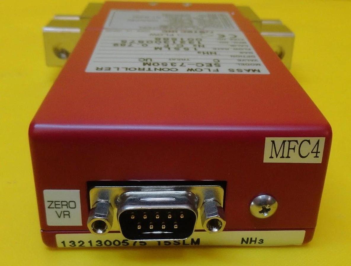 Used STEC SEC-7350M Mass Flow Controller MFC 15 SLM NH3 SEC-7350 Used Working