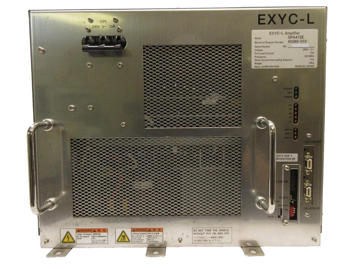 Used Nikon 4S066-010 EXYC-L Amplifier Module SPA472E 4S013-684-1 NSR Working
