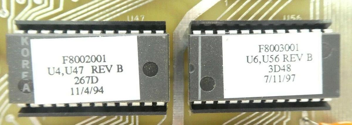 Used Varian Semiconductor VSEA E-H2059001 Operator Control Logic PCB Rev. B As-Is