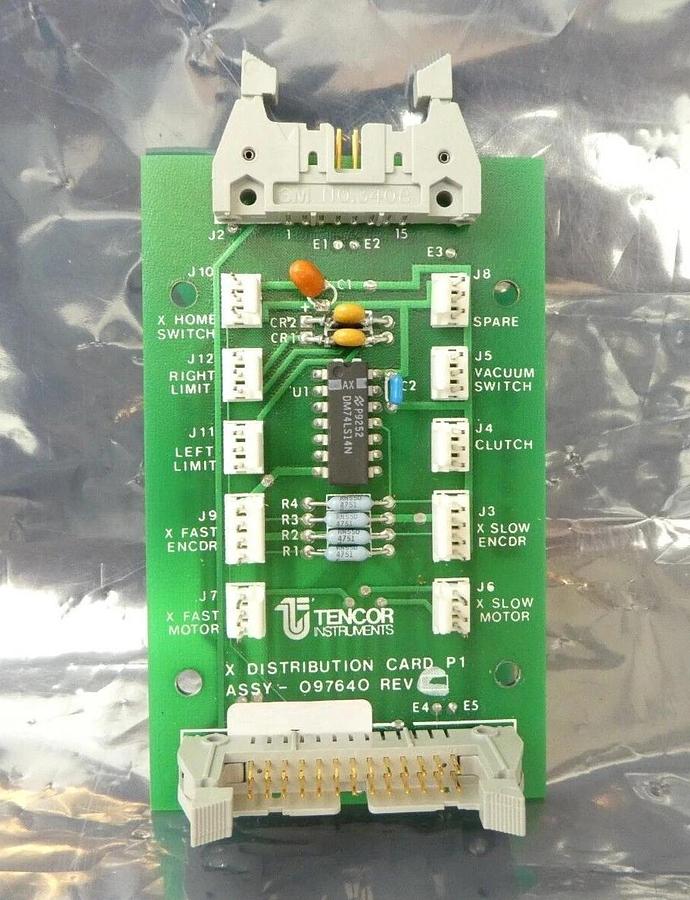 Used Tencor Interface and Distribution PCB Set of 2 097640 164844 P-2H KLA Working