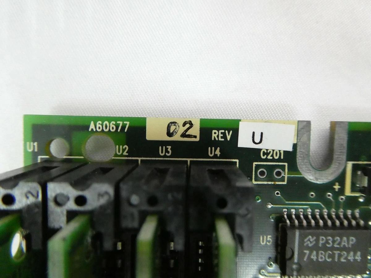 Used Ampro Computers A60677 Motherboard PCB A13077 RECIF IDLW8 200mm Working Surplus