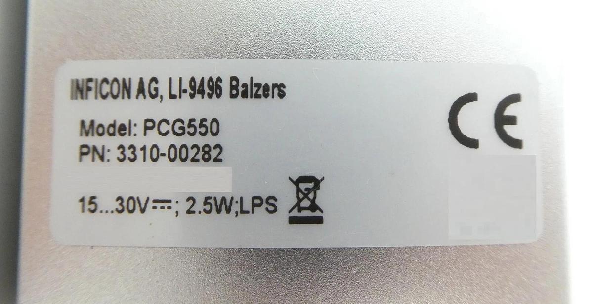 Used Inficon PCG550 Pirani Capacitance Gauge Reseller Lot of 9 Working