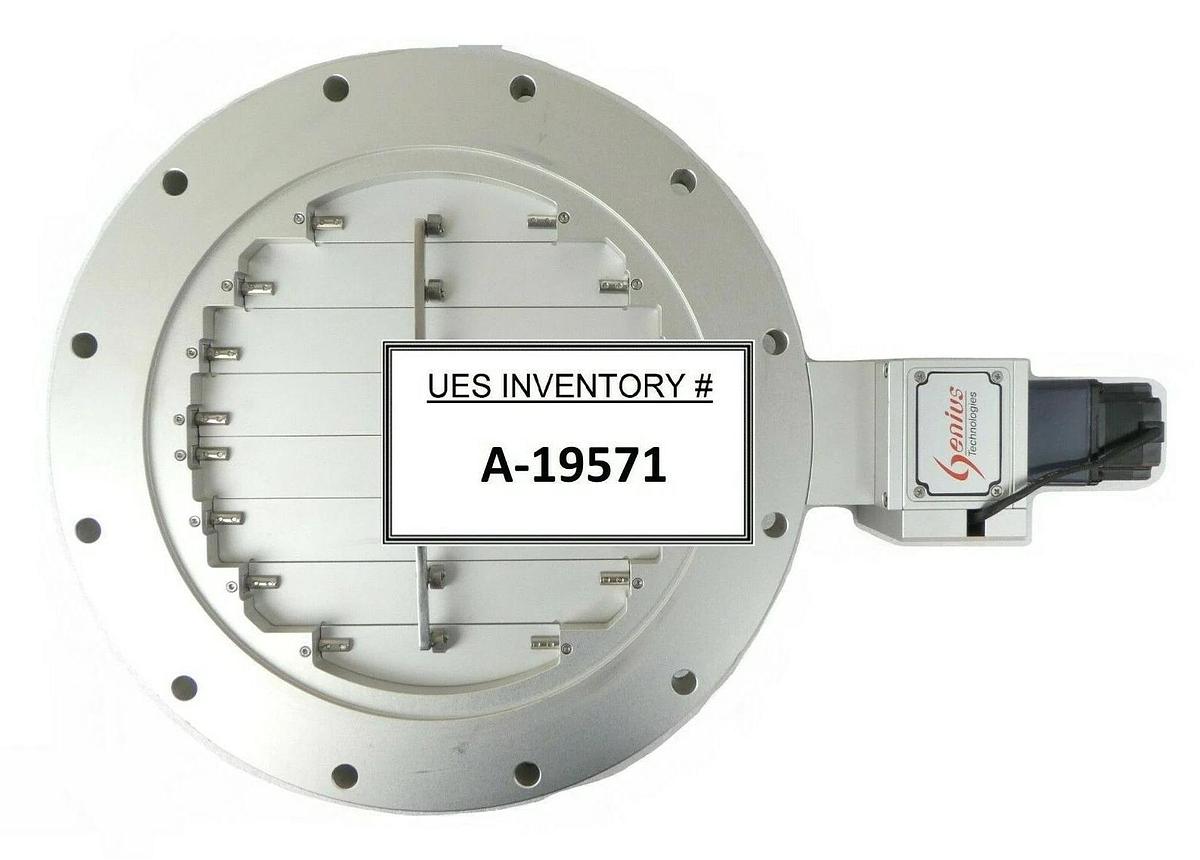 Used Genesis Vacuum Technology ISO320AB Radial Vane Throttle Valve Working Surplus