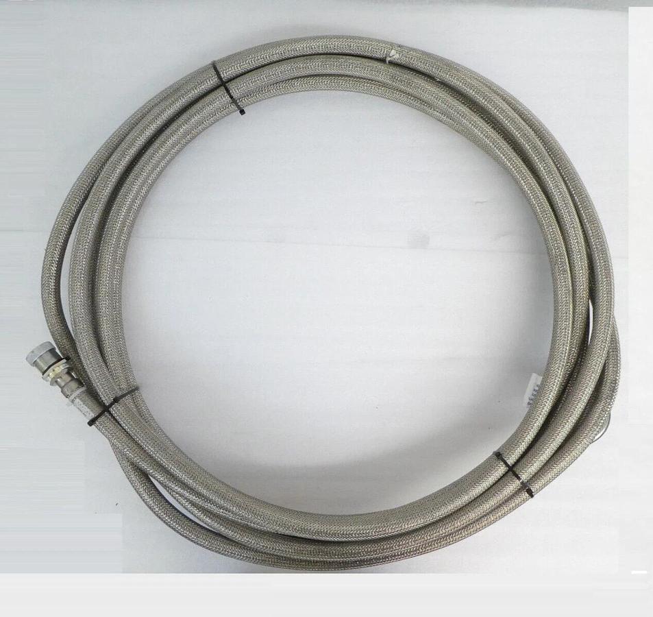 Used CTI-Cryogenics 8043340G600 Cryopump Supply CryoLine 50' AMAT 3400-00060 Working
