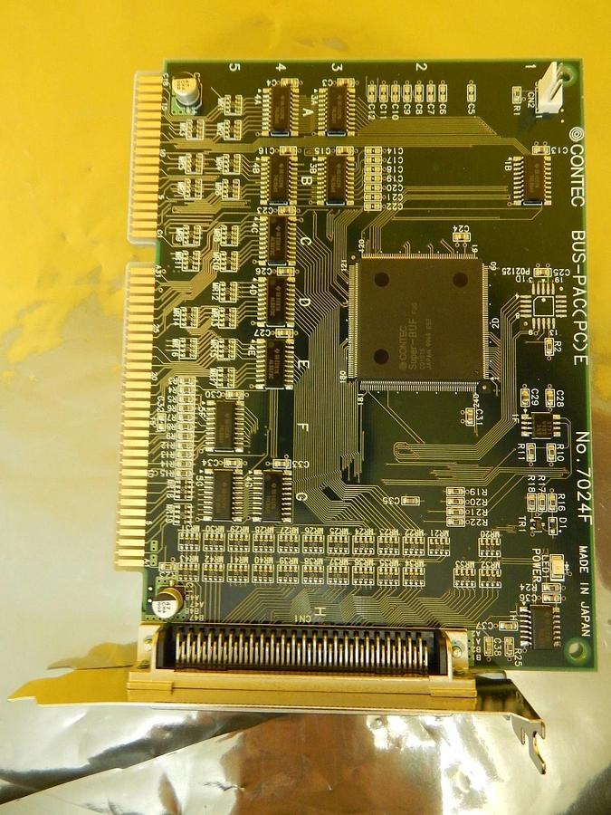 Used Contec BUS-PAC(PC)E ISA Bus Expansion Board PCB Card 7024F Used Working