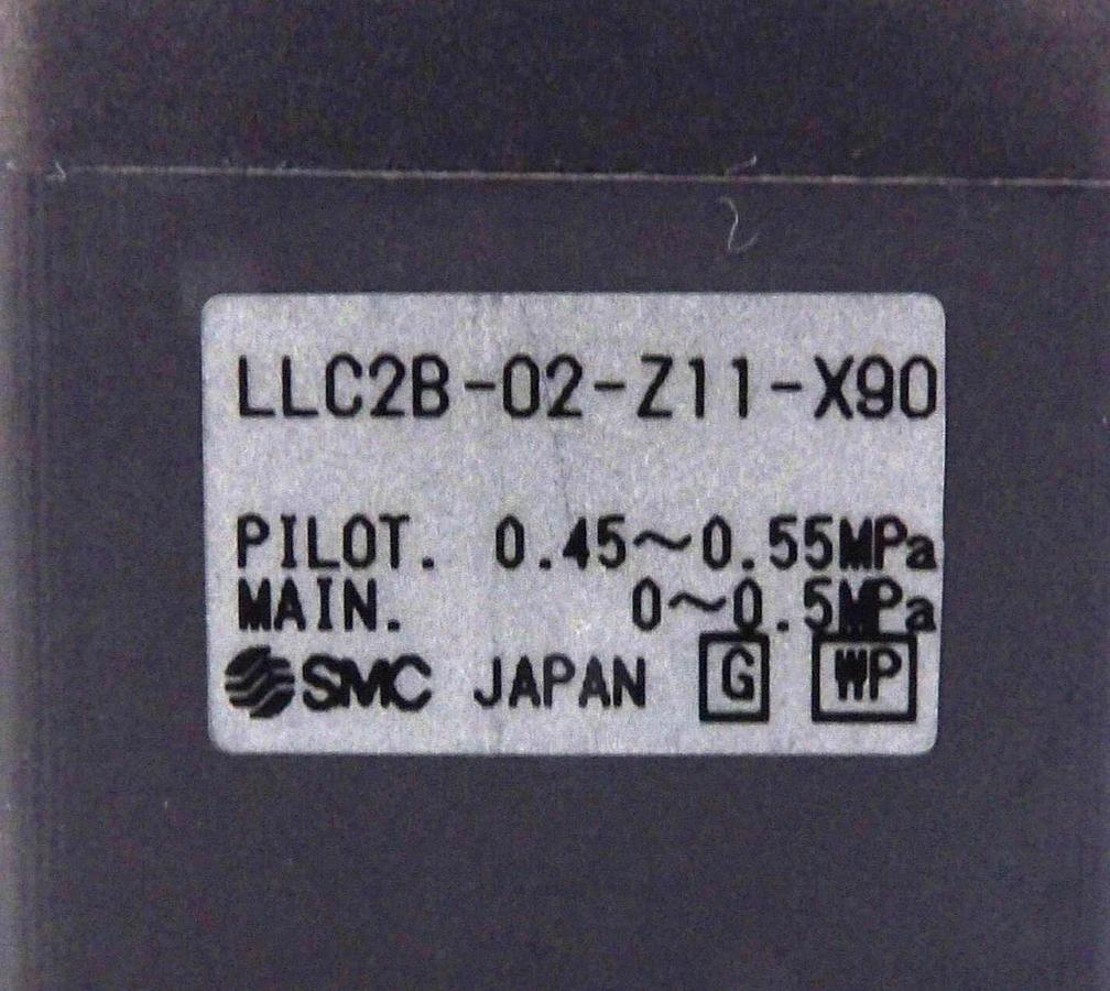 Used SMC LLC2B-02-Z11-X90 High Purity Chemical Valve Reseller Lot of 2 New Surplus