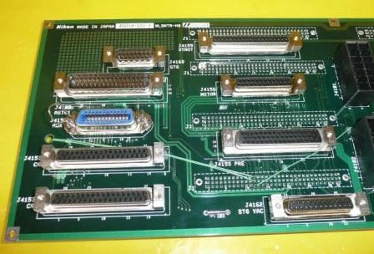 Used Nikon 4S018-531-1 Backplane Interface PCB WL3MTR-H6 NSR Series System Working