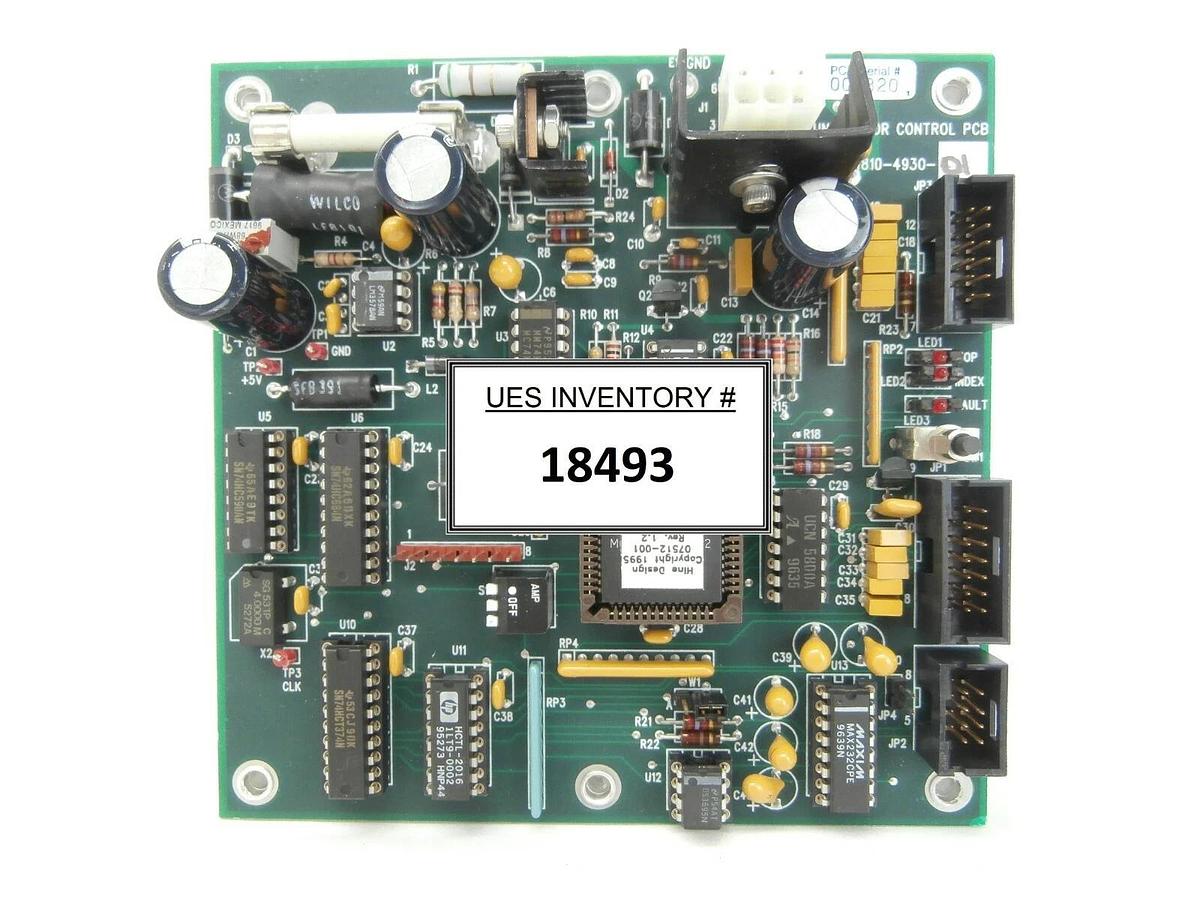 Used Hine Design 810-4930-01 Uno Motor Control PCB Lam Research FPD Continuum Spare
